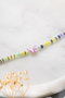 Heliophilia Silver Pulsera Multicolor con Colgante Ajustable